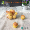 Clear transparent Single plastic cupcake container